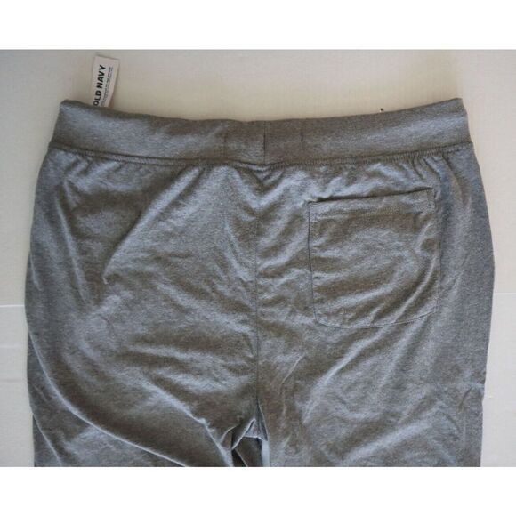 Old Navy 341982 Men's Sz Large Heather Gray Lightweight Jersey-Knit Jogger Pants - Picture 4 of 6